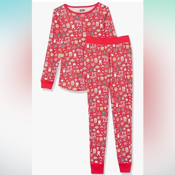 NWT XXL 2 piece woman’s pajama set  Star Wars Christmas - Picture 6 of 9